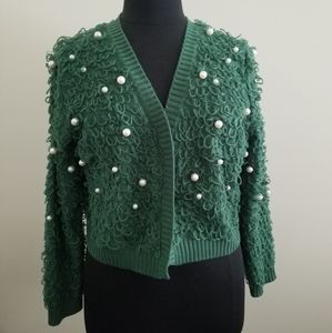 Too cute Green cardigan from Target in a 2XL